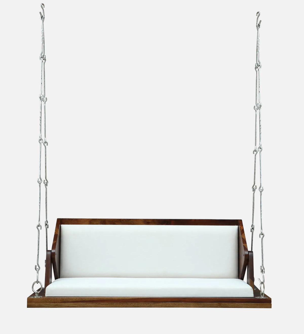 Haglo Sheesham Wood Swing In Provincial Teak Finish