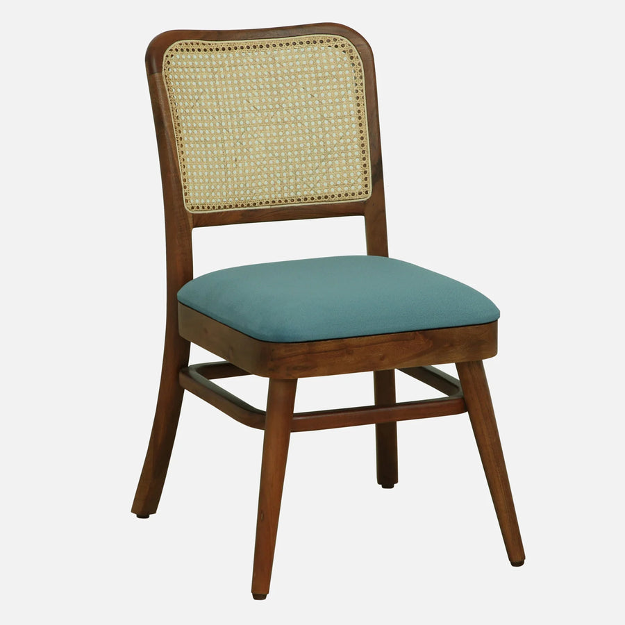 Hartho Sheesham Wood Dining Chairs In Provincial Teak Finish (Set Of 2)