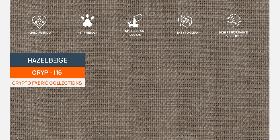 Marsela Fabric 3 Seater Sofa In Hazel Beige Colour - Febonic Living