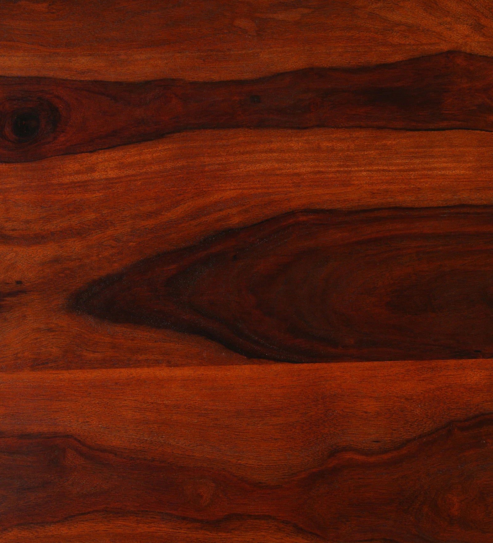 Horten Sheesham Wood Single Bed In Honey Oak Finish