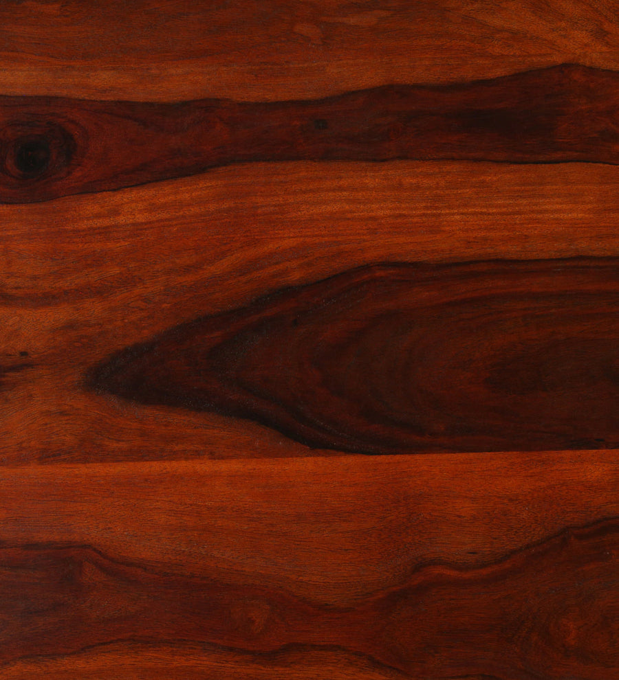 Horten Sheesham Wood Single Bed In Honey Oak Finish