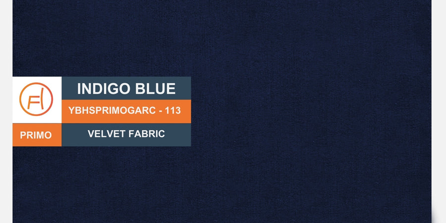 Kosta Velvet 2 Seater Sofa In Indigo Blue Colour - Febonic Living