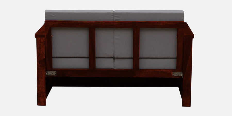 Imani Sheesham Wood 2 Seater Sofa In Honey Oak Finish - Febonic Living