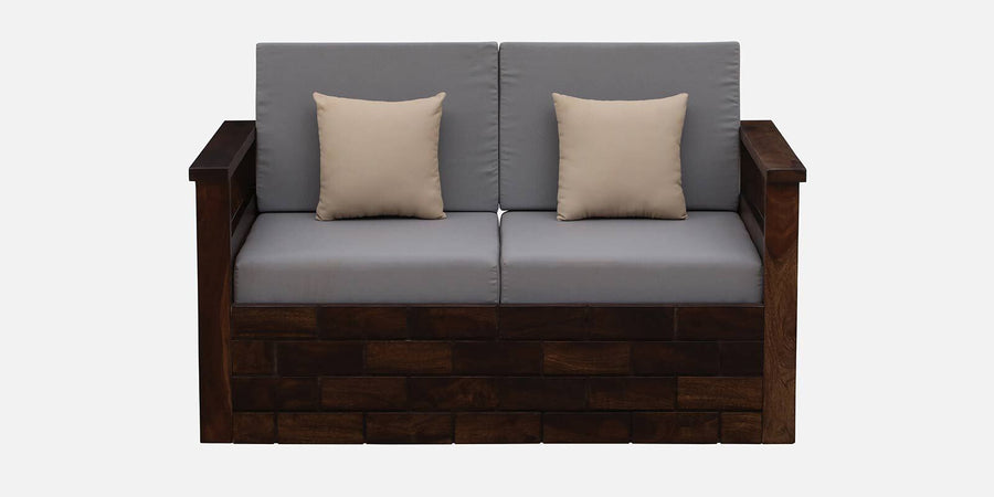 Imani Sheesham Wood 2 Seater Sofa In Provincial Teak Finish - Febonic Living
