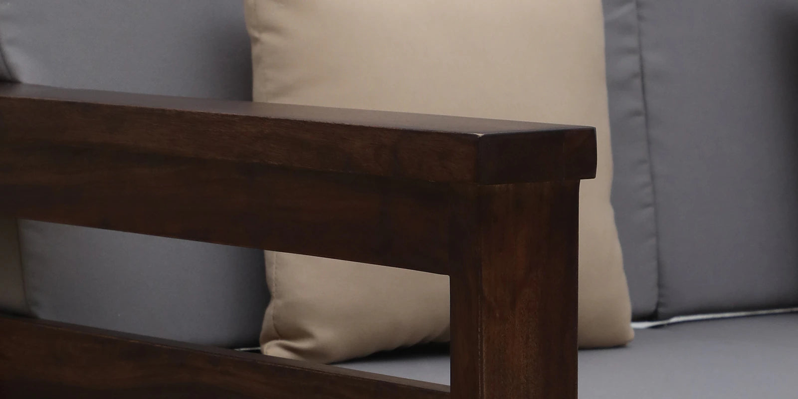 Imani Sheesham Wood 3 Seater Sofa In Provincial Teak Finish - Febonic Living