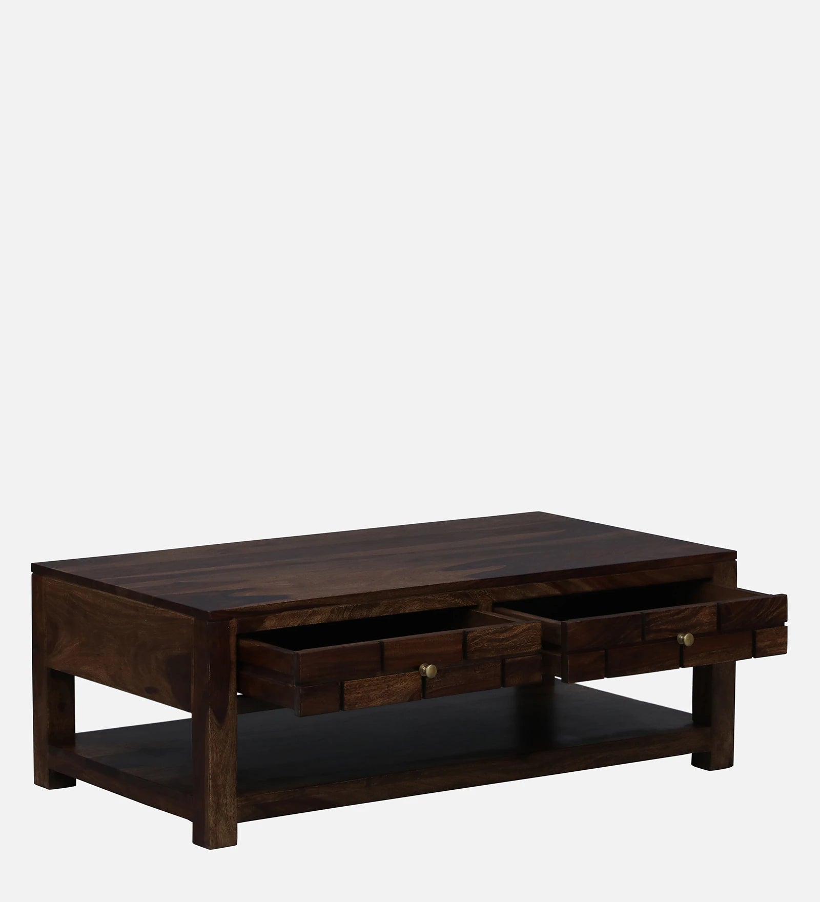 Imani Sheesham Wood Coffee Table In Provincial Teak Finish - Febonic Living