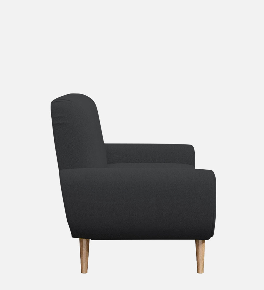 Jessy Fabric 1 Seater Sofa In Charcoal Grey Colour - Febonic Living