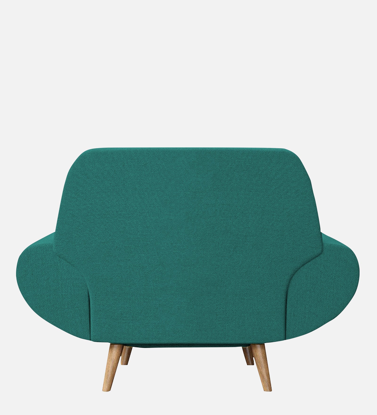 Jessy Fabric 1 Seater Sofa In Sea Green Colour