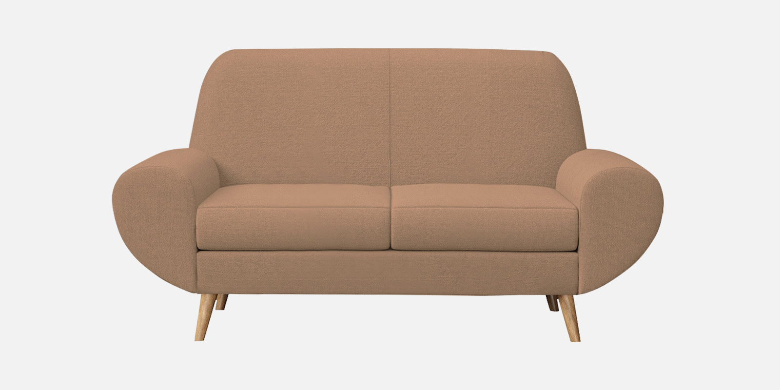 Jessy Fabric 2 Seater Sofa In Cosmic Beige Colour