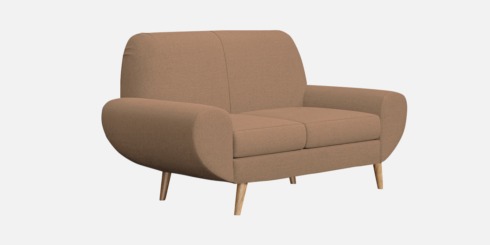 Jessy Fabric 2 Seater Sofa In Cosmic Beige Colour