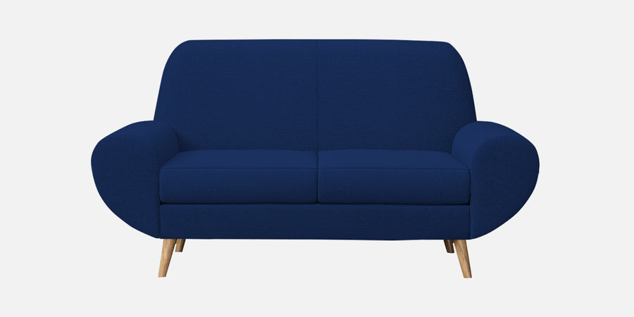 Jessy Fabric 2 Seater Sofa In Royal Blue Colour - Febonic Living