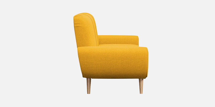 Jessy Fabric 3 Seater Sofa In Bold Yellow Colour - Febonic Living
