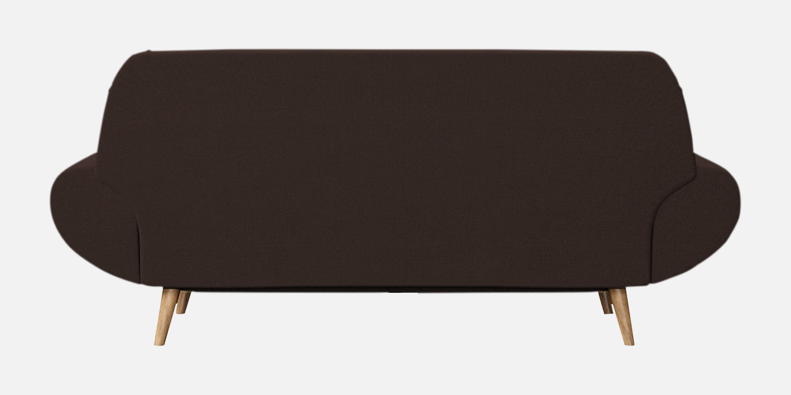 Jessy Fabric 3 Seater Sofa In Coffee Brown Colour