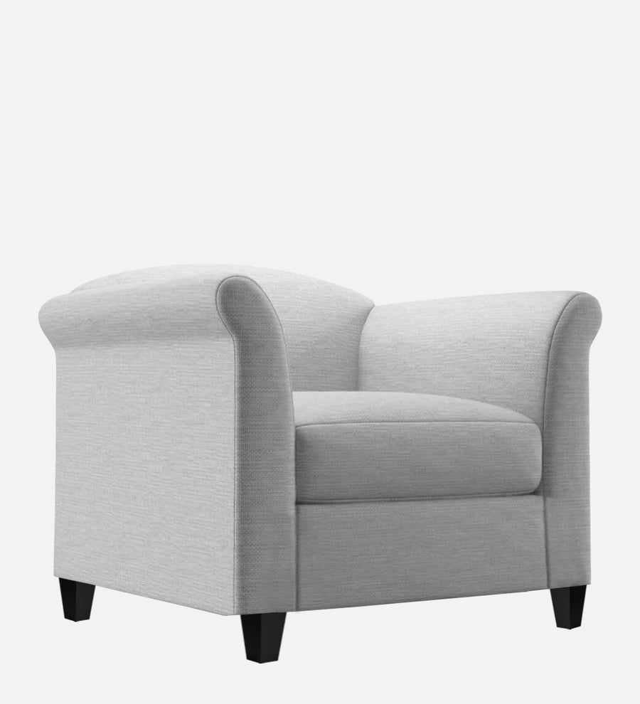 Kimber Fabric 1 Seater Sofa In Lit Grey Colour - Febonic Living
