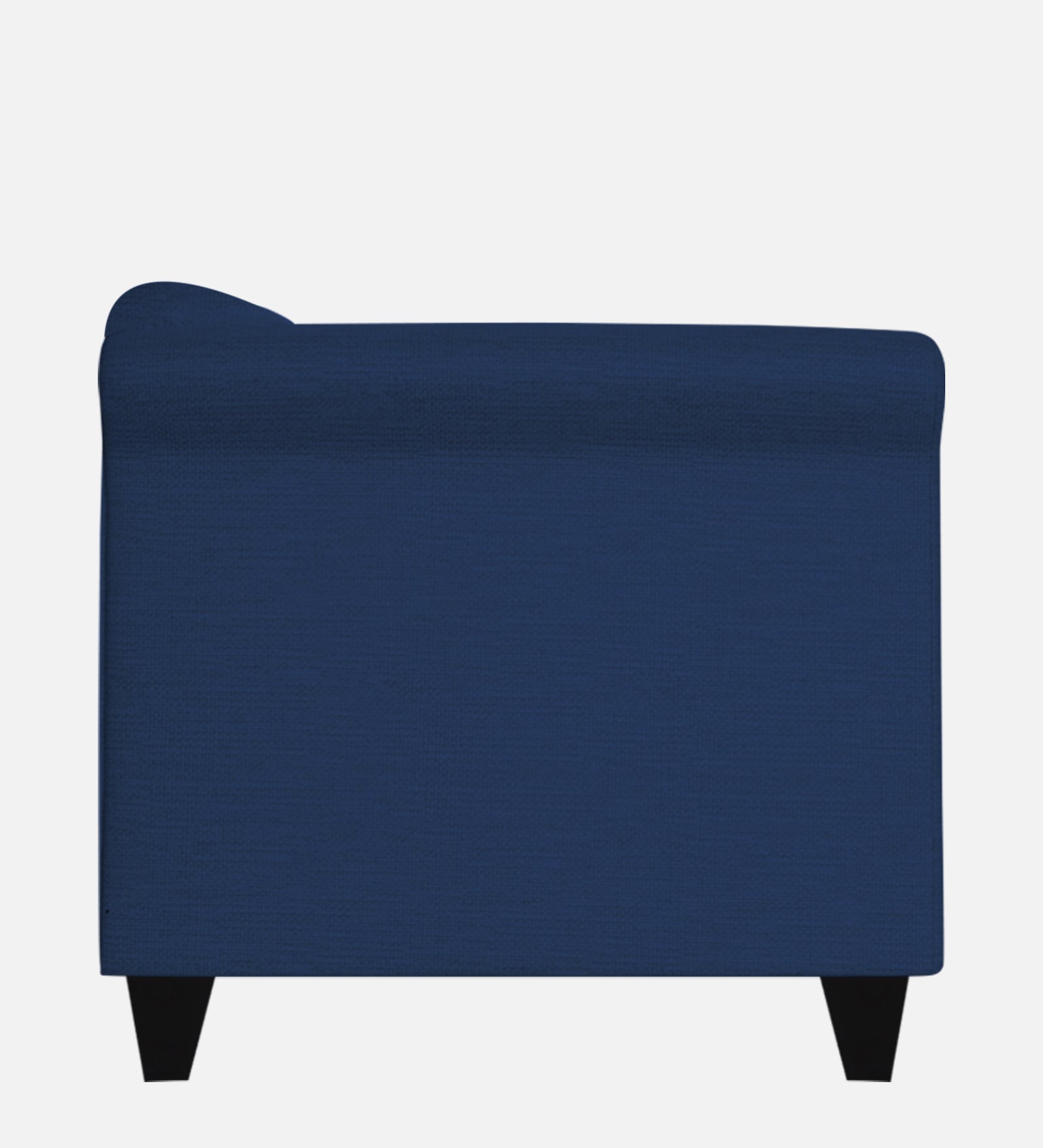 Kimber Fabric 1 Seater Sofa In Royal Blue Colour