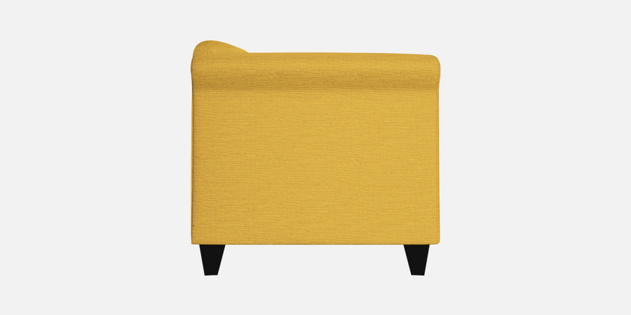 Kimber Fabric 2 Seater Sofa In Bold Yellow Colour - Febonic Living