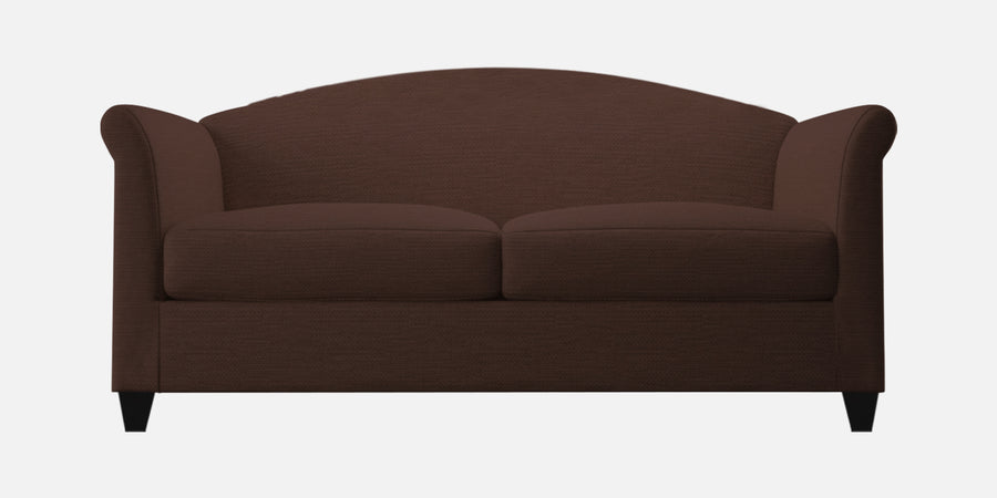 Kimber Fabric 2 Seater Sofa In Coffee Brown Colour - Febonic Living