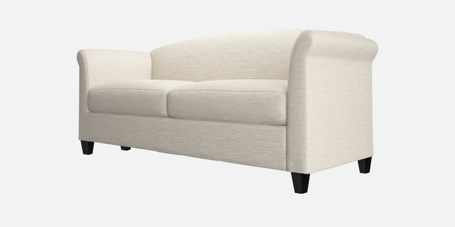 Kimber Fabric 2 Seater Sofa In Ivory Cream Colour - Febonic Living