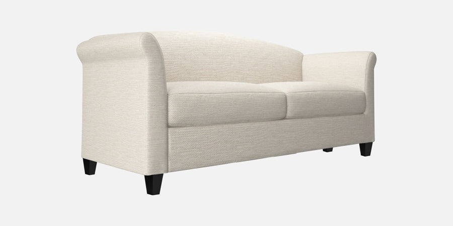 Kimber Fabric 2 Seater Sofa In Ivory Cream Colour - Febonic Living