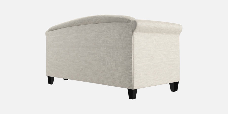 Kimber Fabric 2 Seater Sofa In Ivory Cream Colour - Febonic Living