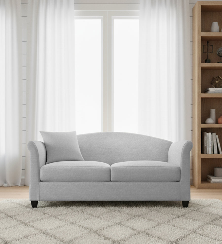 Kimber  2 Seater Fabric Sofa - Lit Grey by Febonic Living