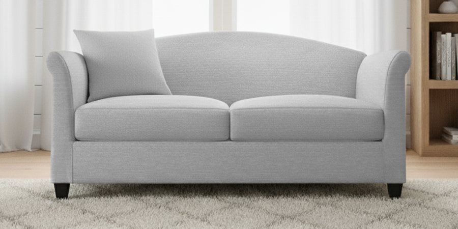 Kimber Fabric 2 Seater Sofa In Lit Grey Colour - Febonic Living