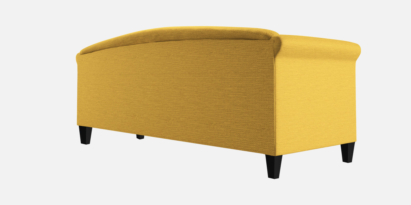 Kimber Fabric 3 Seater Sofa In Bold Yellow Colour