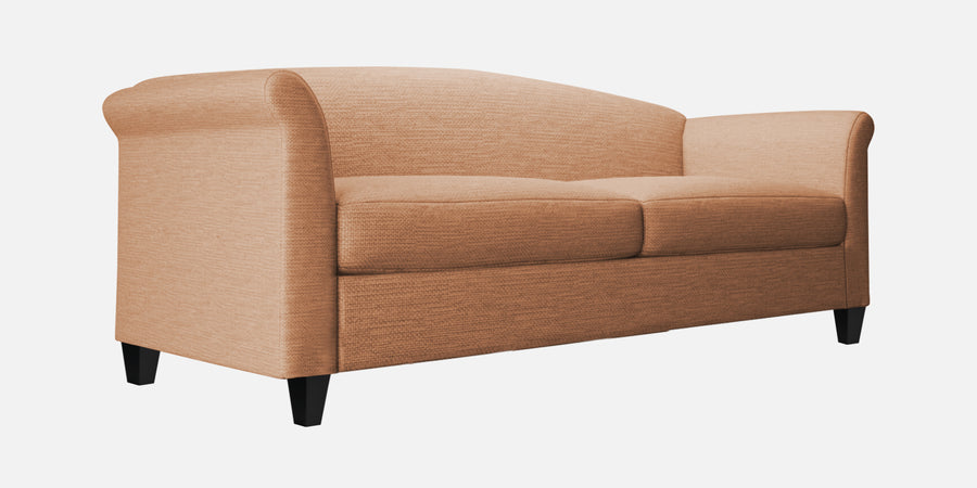 Kimber Fabric 3 Seater Sofa In Cosmic Beige Colour - Febonic Living