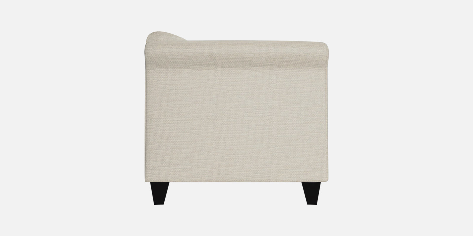 Kimber Fabric 3 Seater Sofa In Ivory Cream Colour