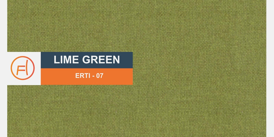 Andres Fabric 2 Seater Sofa In Lime Green Colour - Febonic Living
