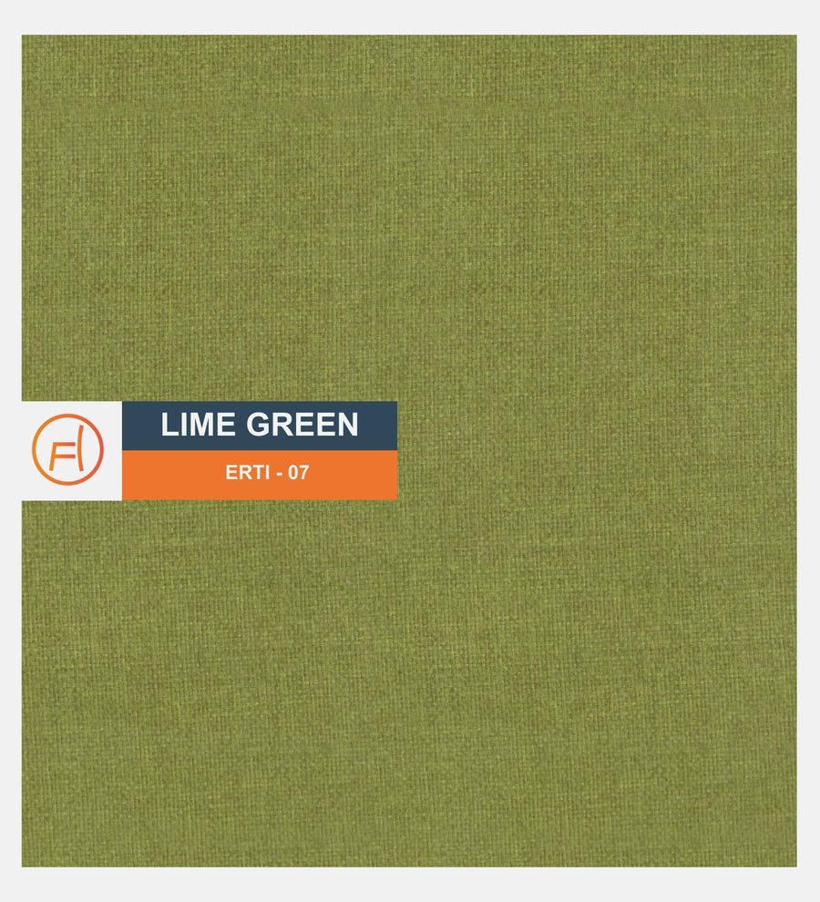 Summer Fabric Bench In Lime Green Colour - Febonic Living