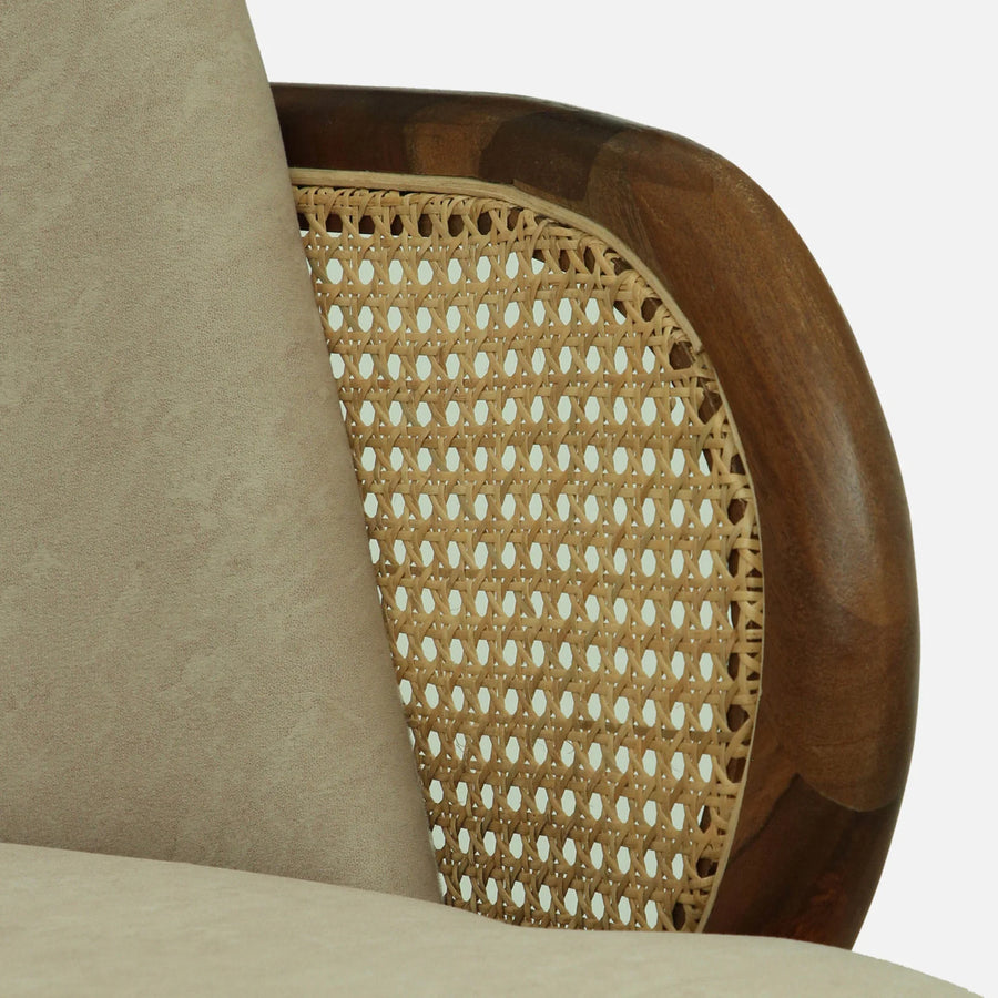 Lara Sheesham Wood Chairs In Provincial Teak Finish (Set Of 2)