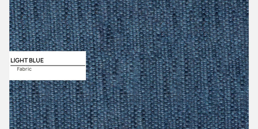 Nigar Fabric 2 Seater Sofa In Light Blue Colour - Febonic Living