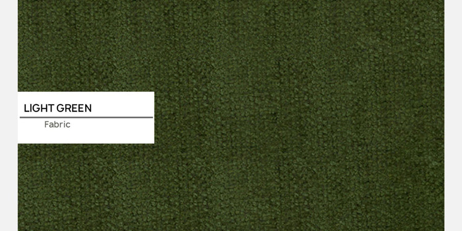 Como Fabric Rhs Sectional Sofa 3 Lounger In Light Green Colour - Febonic Living