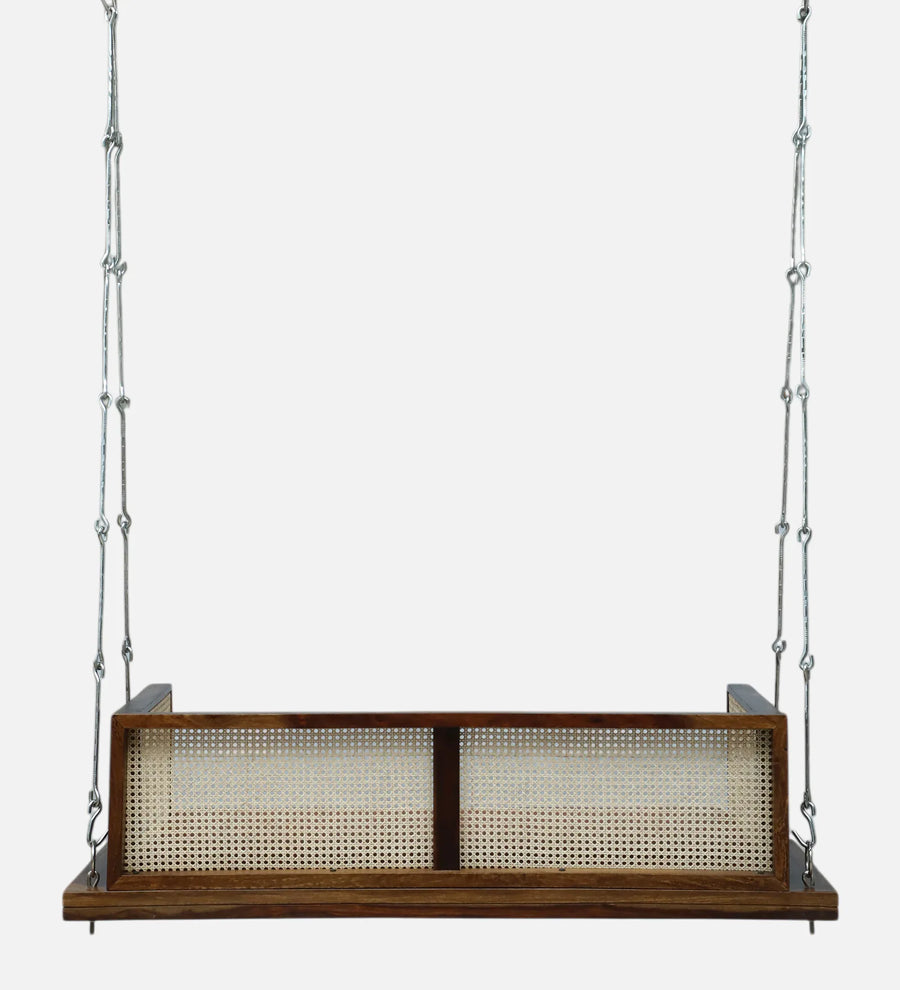 Lisen Sheesham Wood Swing In Provincial Teak Finish