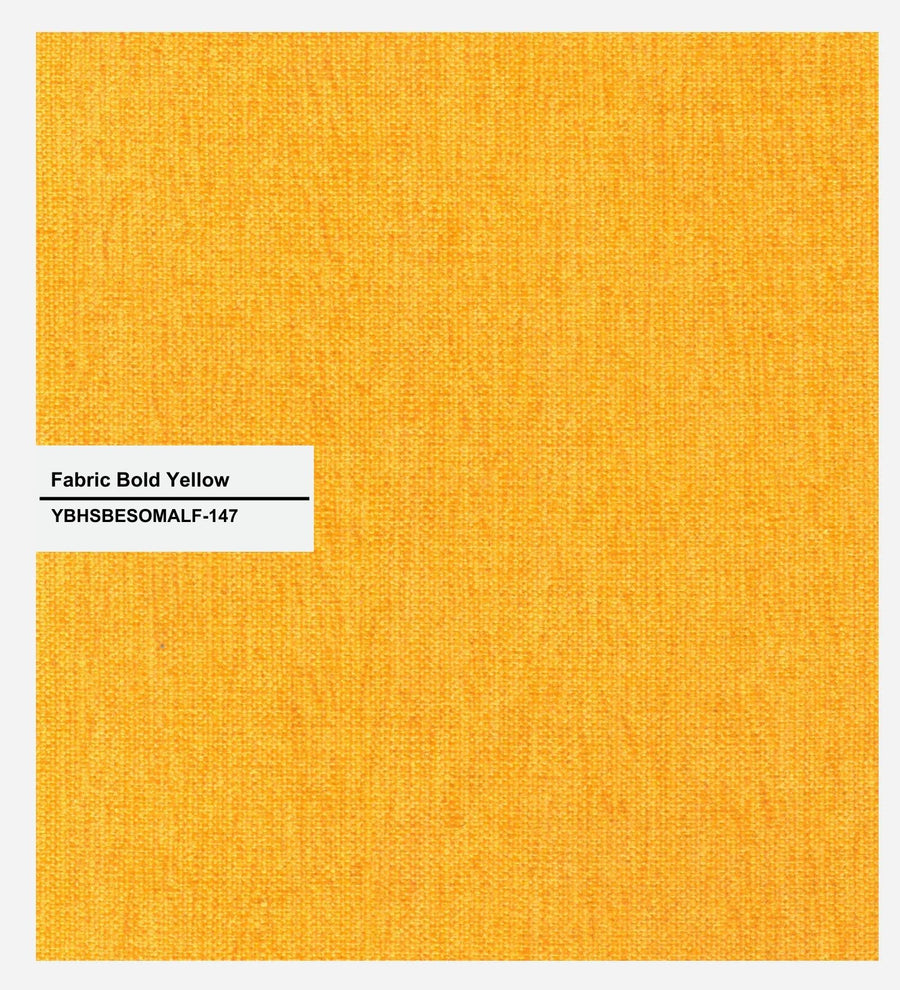 Logan 1 Seater Motorized Fabric Recliner - Bold Yellow - Product Fabric by Febonic Living