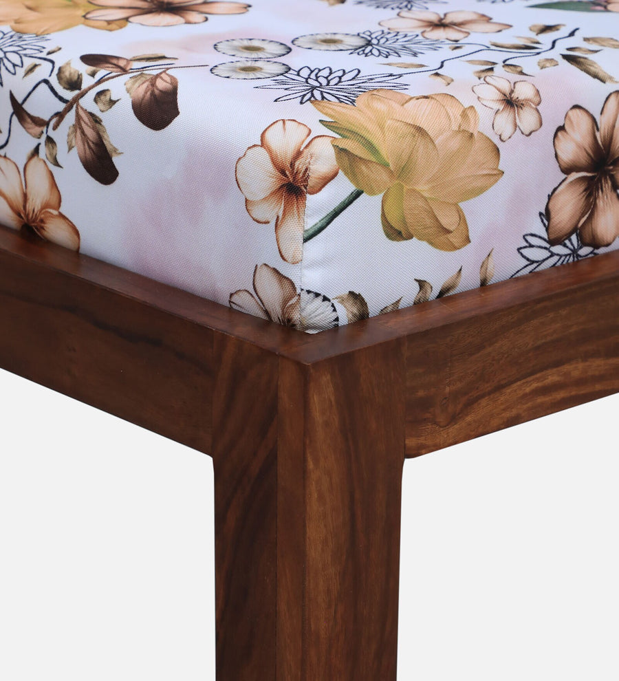 Brock Foot Stool in Floral Print (Set of 2) - Febonic Living