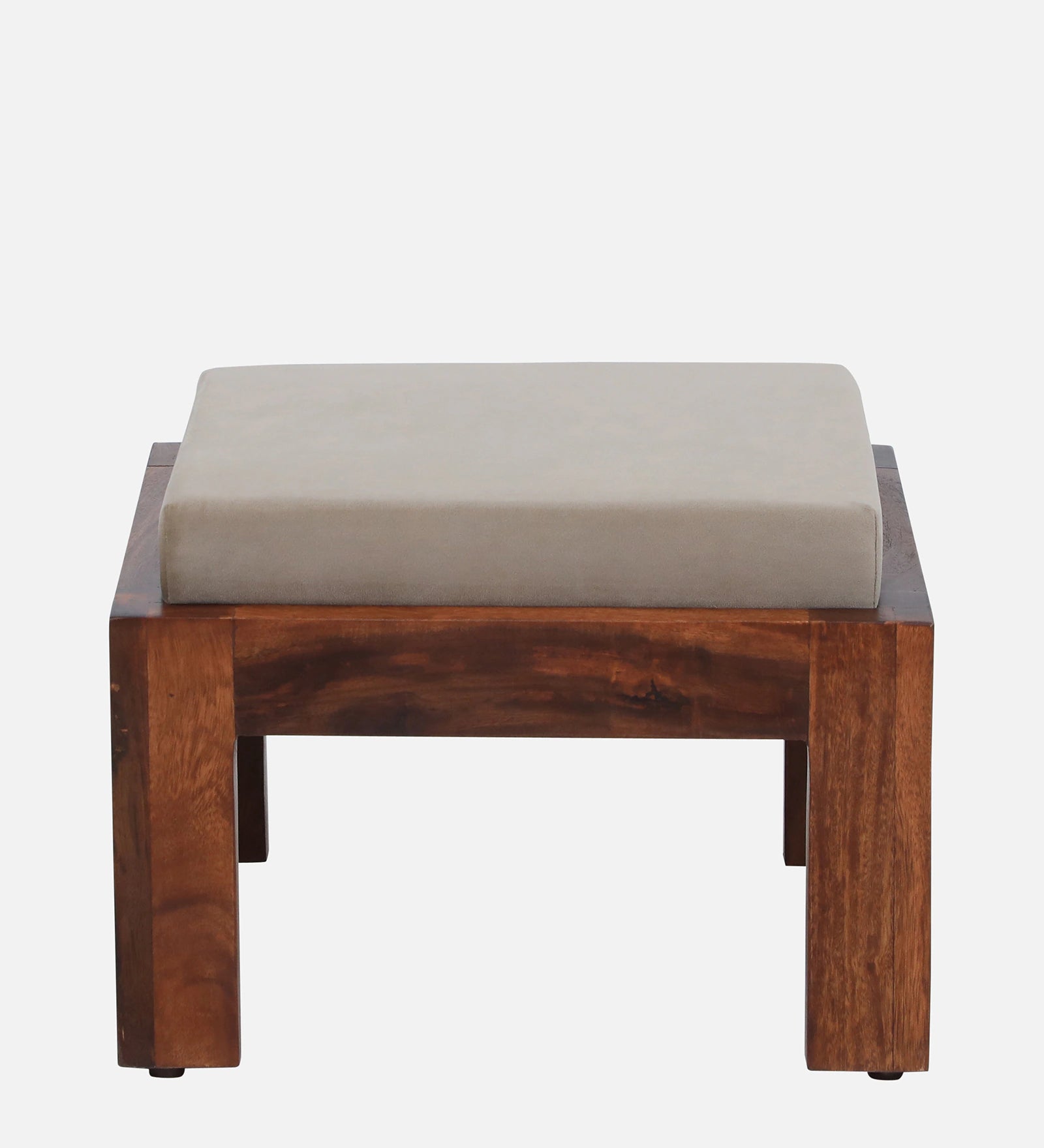 Brock Solid Foot Stool in Grey Colour Set of 2) - Febonic Living