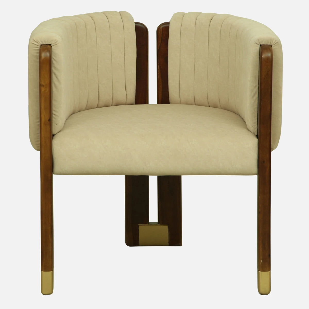 Loka Sheesham Wood Chairs In Provincial Teak Finish (Set Of 2)