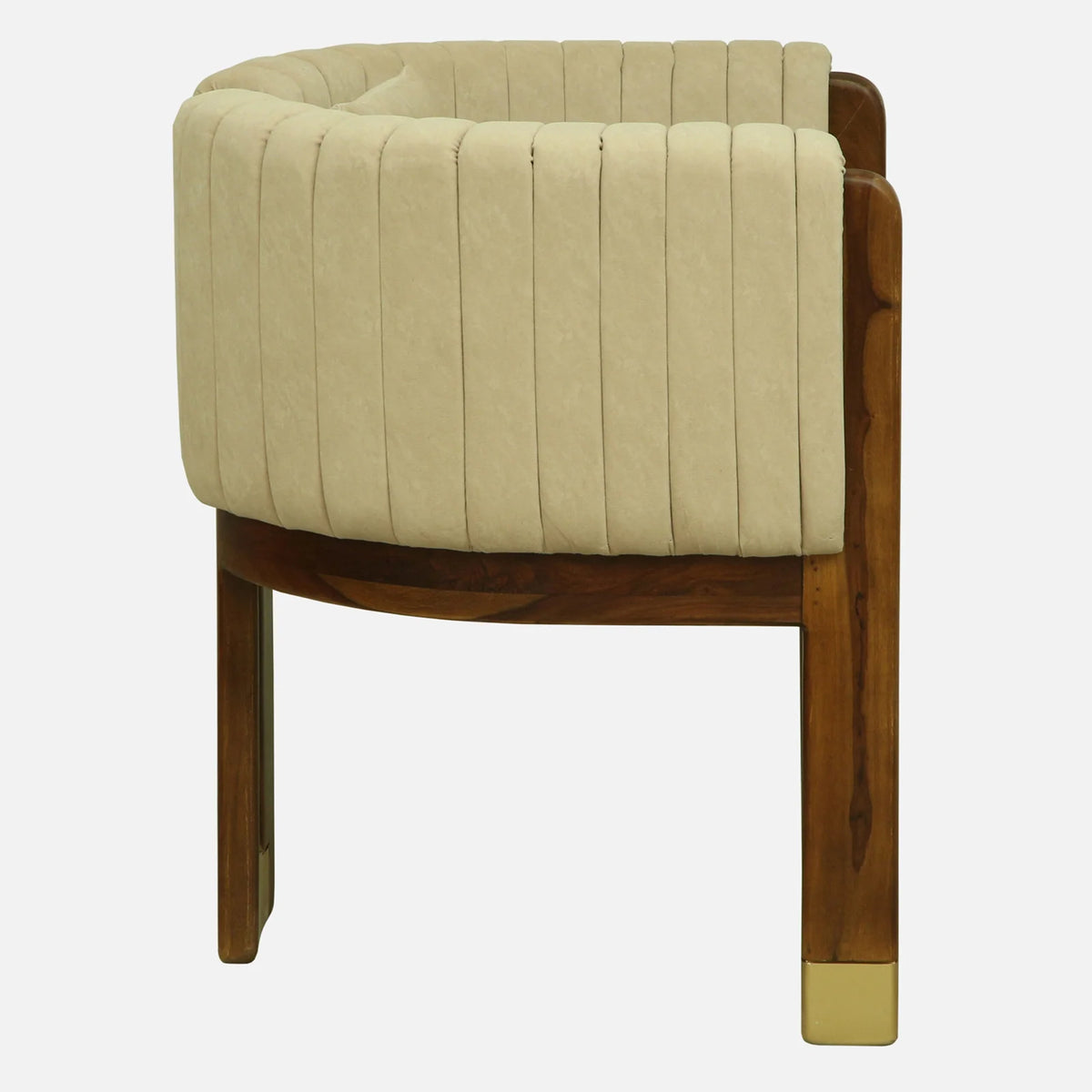 Loka Sheesham Wood Chairs In Provincial Teak Finish (Set Of 2)