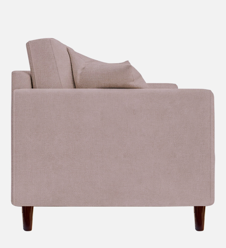 Luca Fabric 1 Seater Sofa In Almond Beige Colour - Febonic Living
