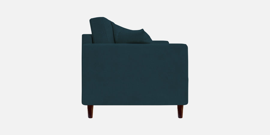 Luca Fabric 2 Seater Sofa In Cool Blue Colour - Febonic Living