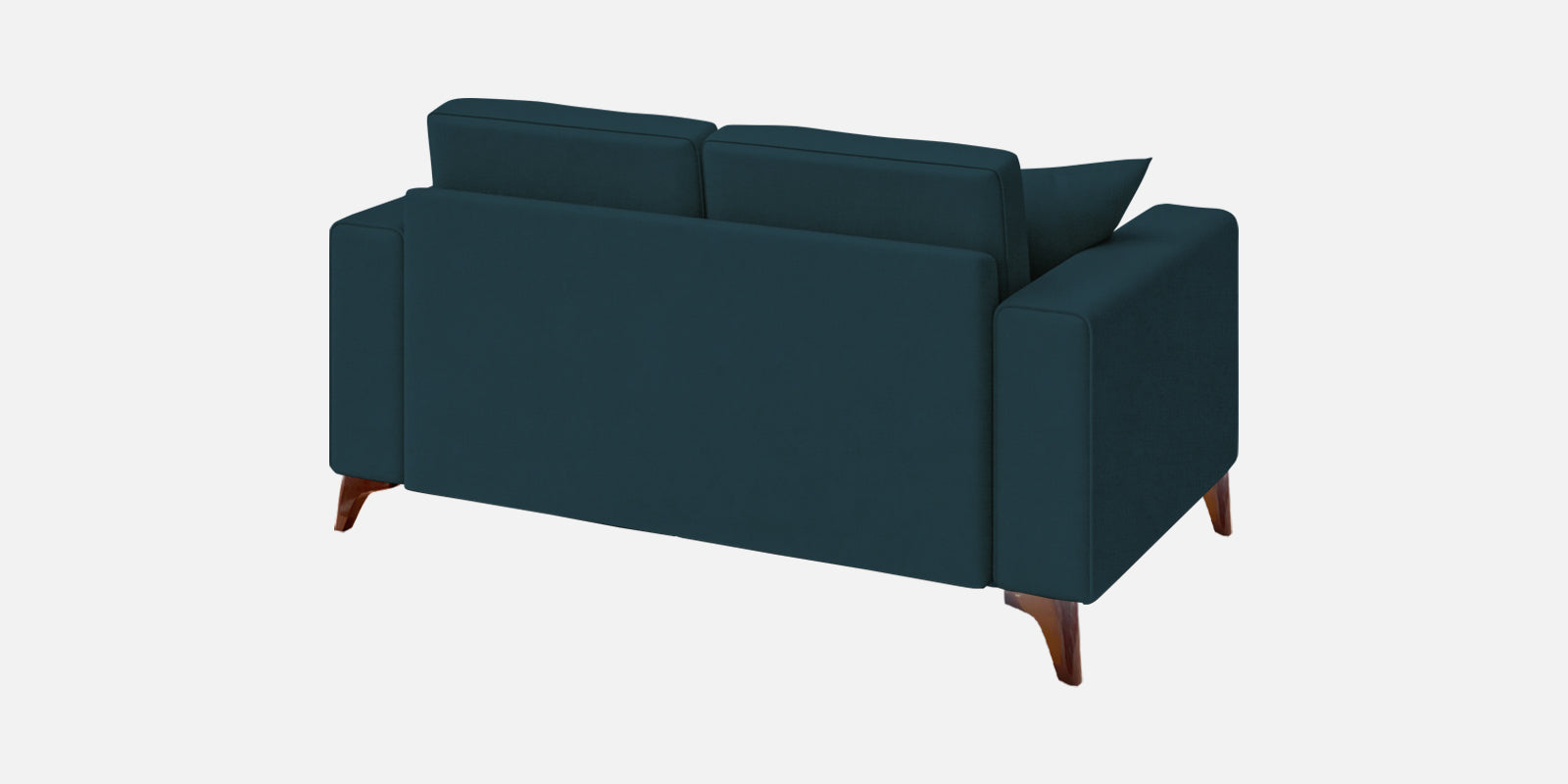 Luca Fabric 2 Seater Sofa In Cool Blue Colour