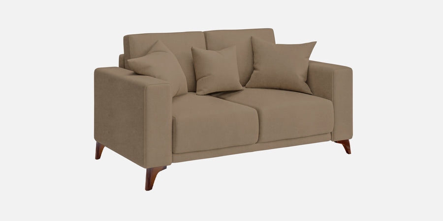 Luca Fabric 2 Seater Sofa In Hazel Beige Colour - Febonic Living