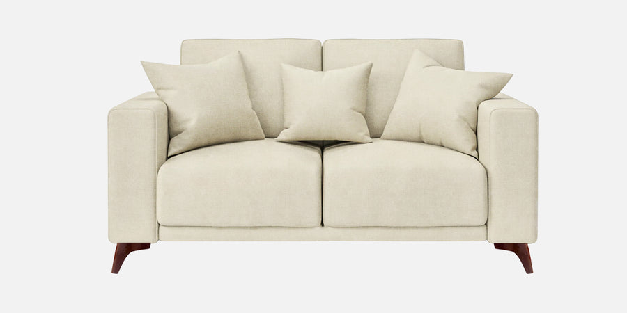 Luca Fabric 2 Seater Sofa In Maple Cream Colour - Febonic Living