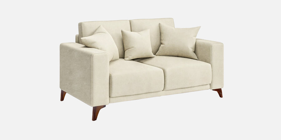 Luca Fabric 2 Seater Sofa In Maple Cream Colour - Febonic Living