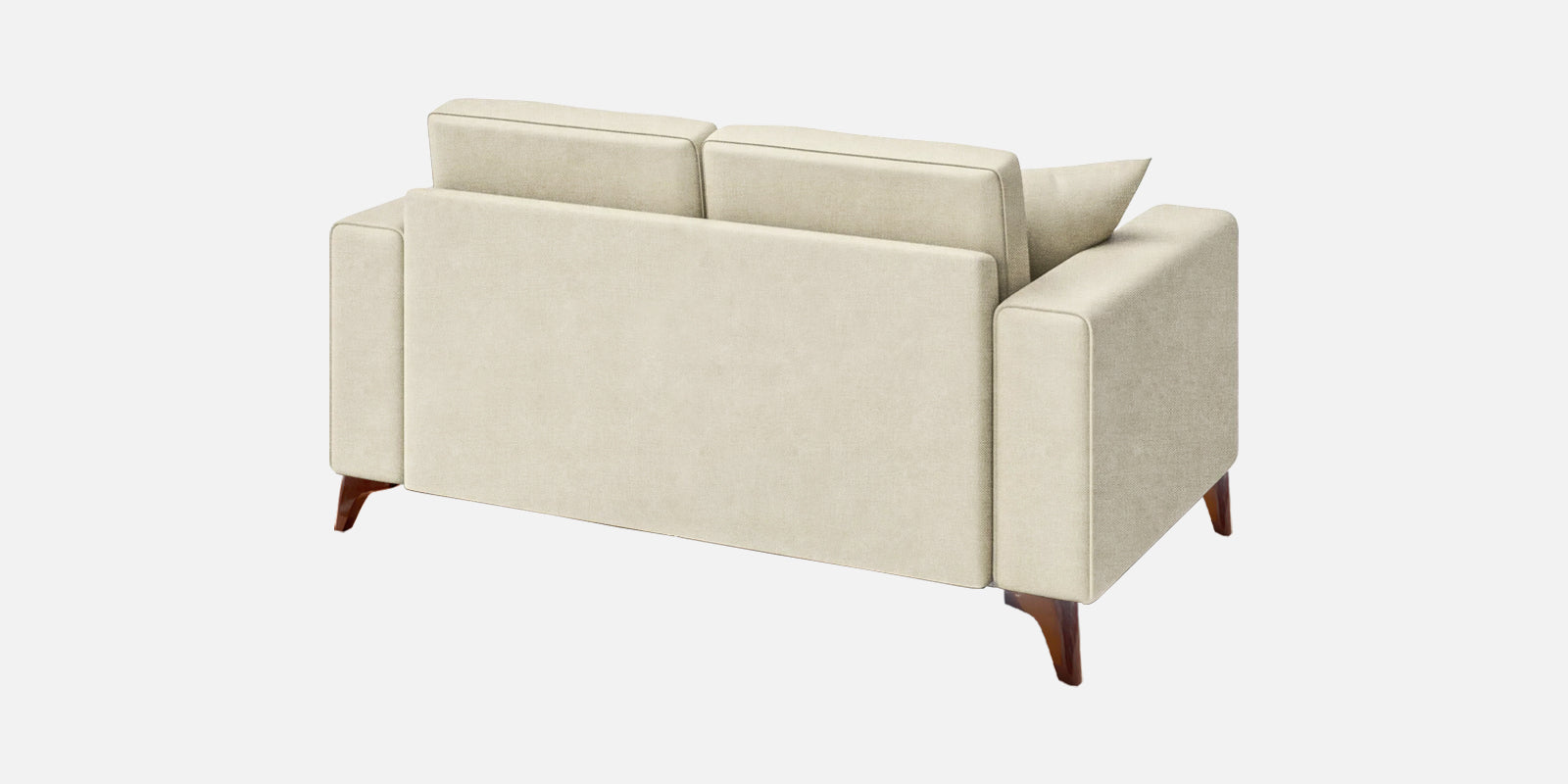 Luca Fabric 2 Seater Sofa In Maple Cream Colour
