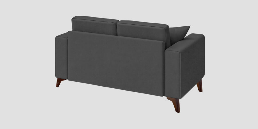 Luca Fabric 2 Seater Sofa In Stone Grey Colour - Febonic Living