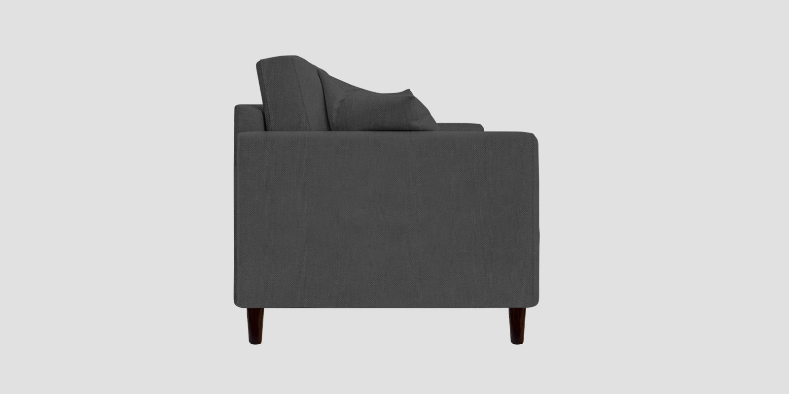 Luca Fabric 2 Seater Sofa In Stone Grey Colour