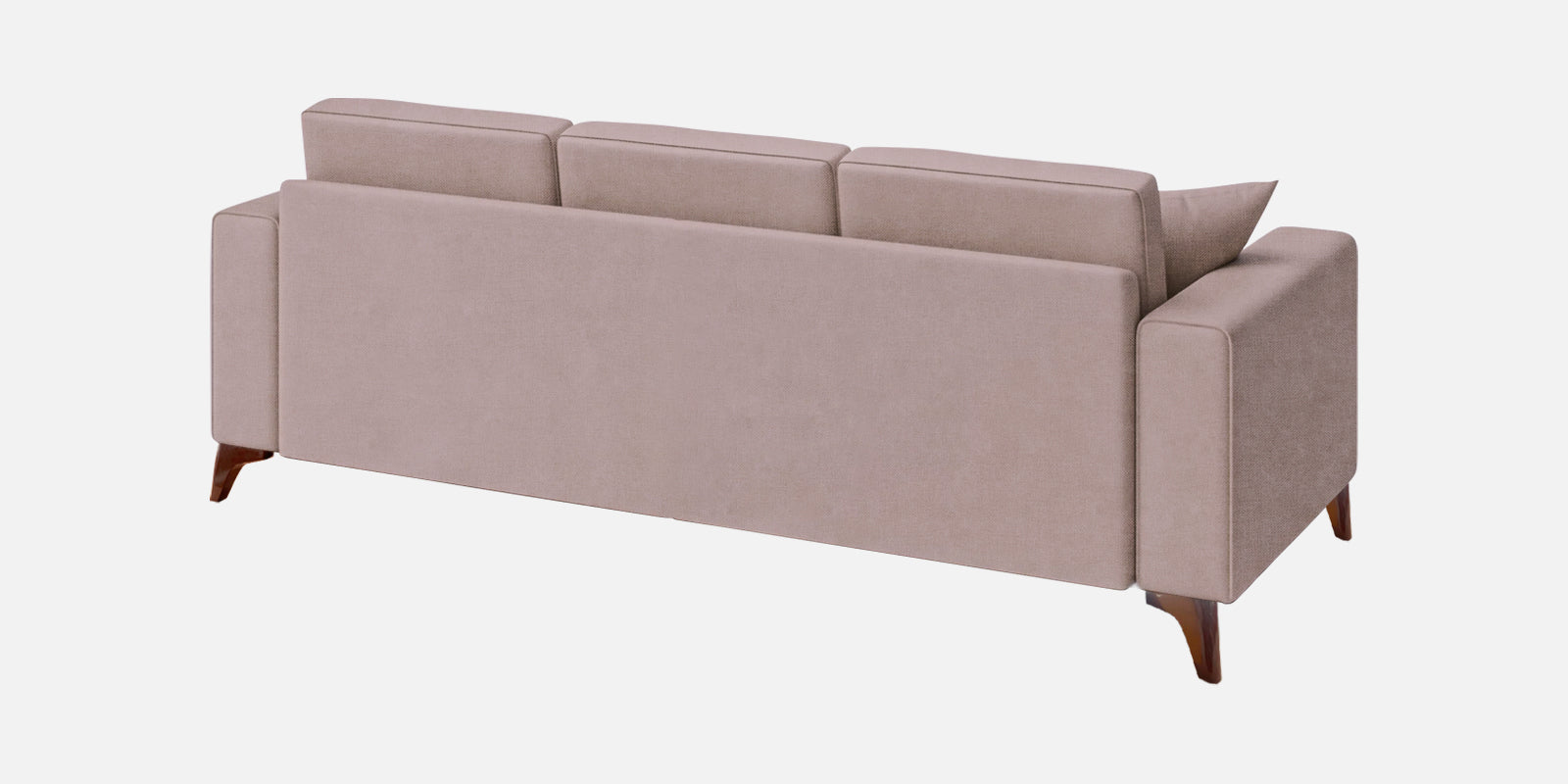 Luca Fabric 3 Seater Sofa In Almond Beige Colour